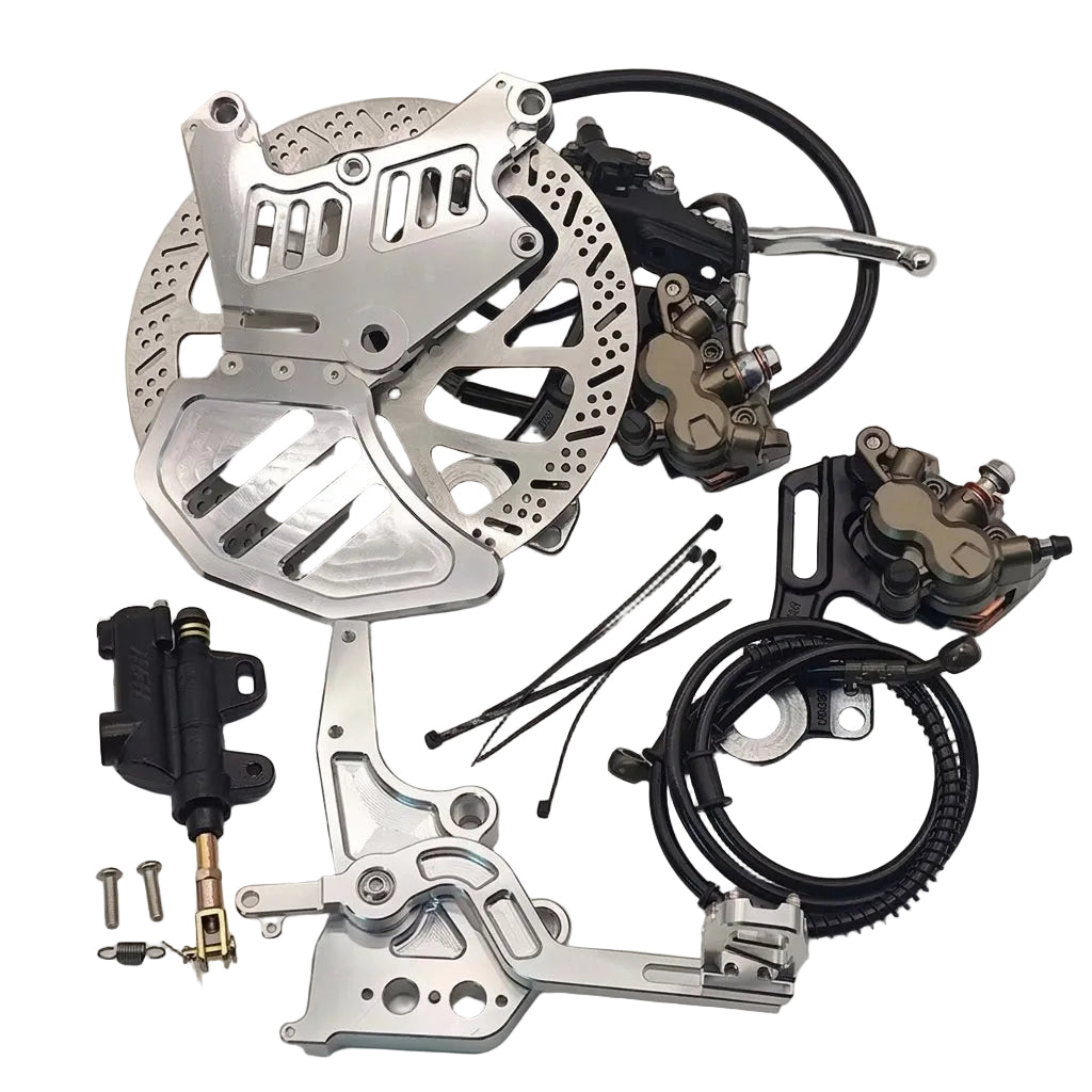 Dual-Caliper 240mm Rear Brake Kit (Light Bee / E-Ride Pro SS)
