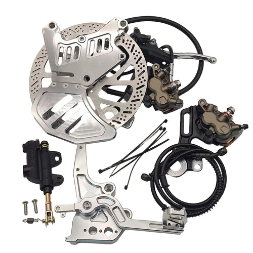 Dual-Caliper 240mm Rear Brake Kit (Light Bee / E-Ride Pro SS)